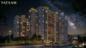 purti tatsam appartments night view
